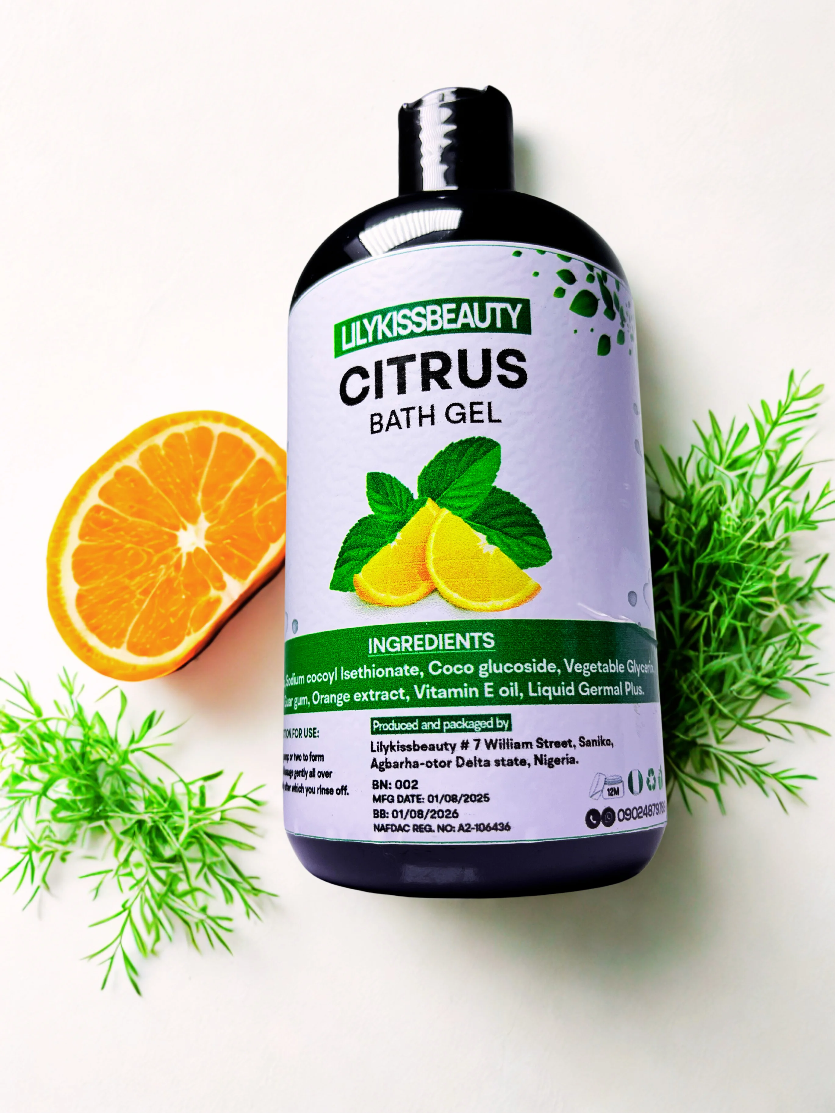 Citrus Bath Gel