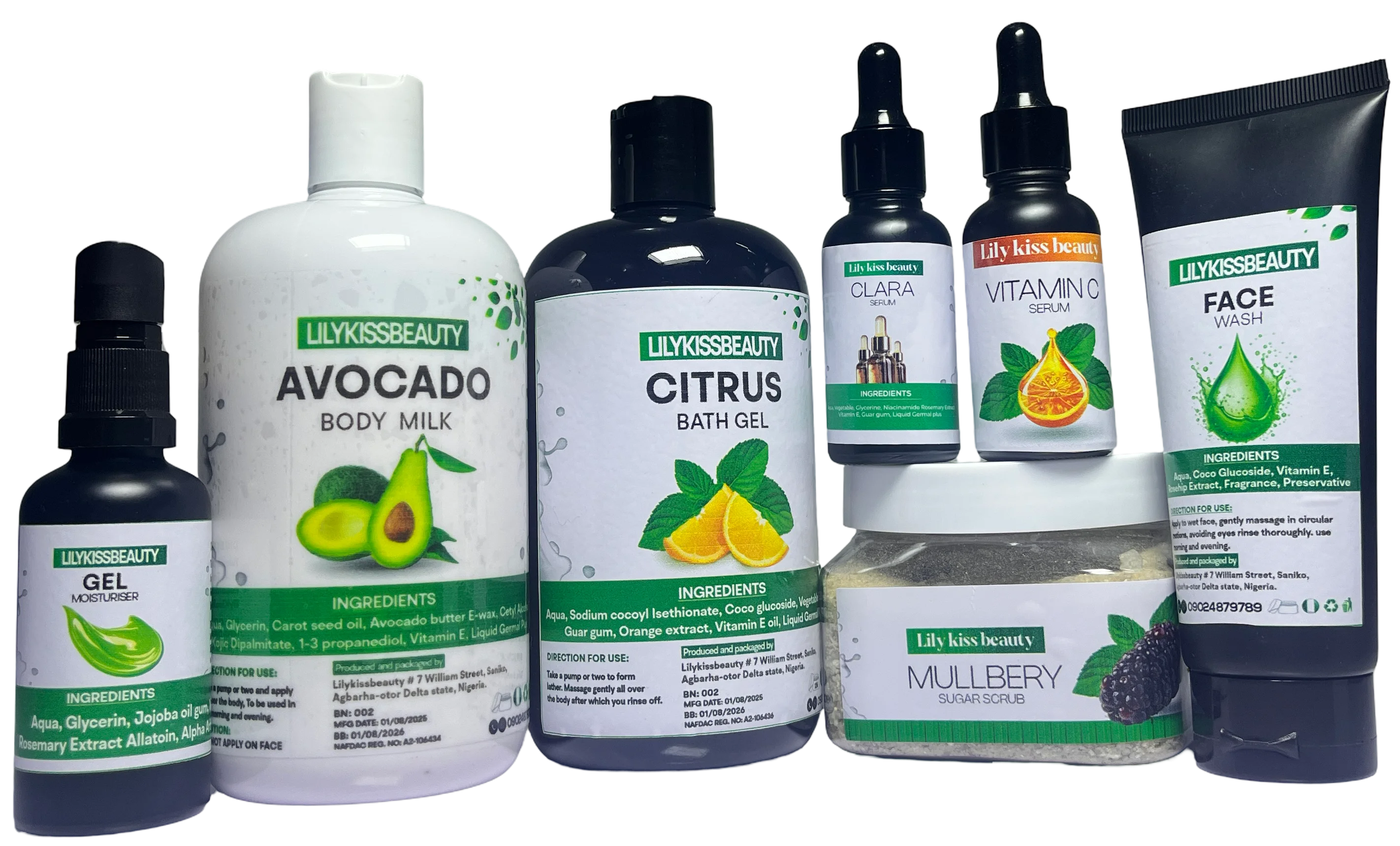 Body daily beauty set